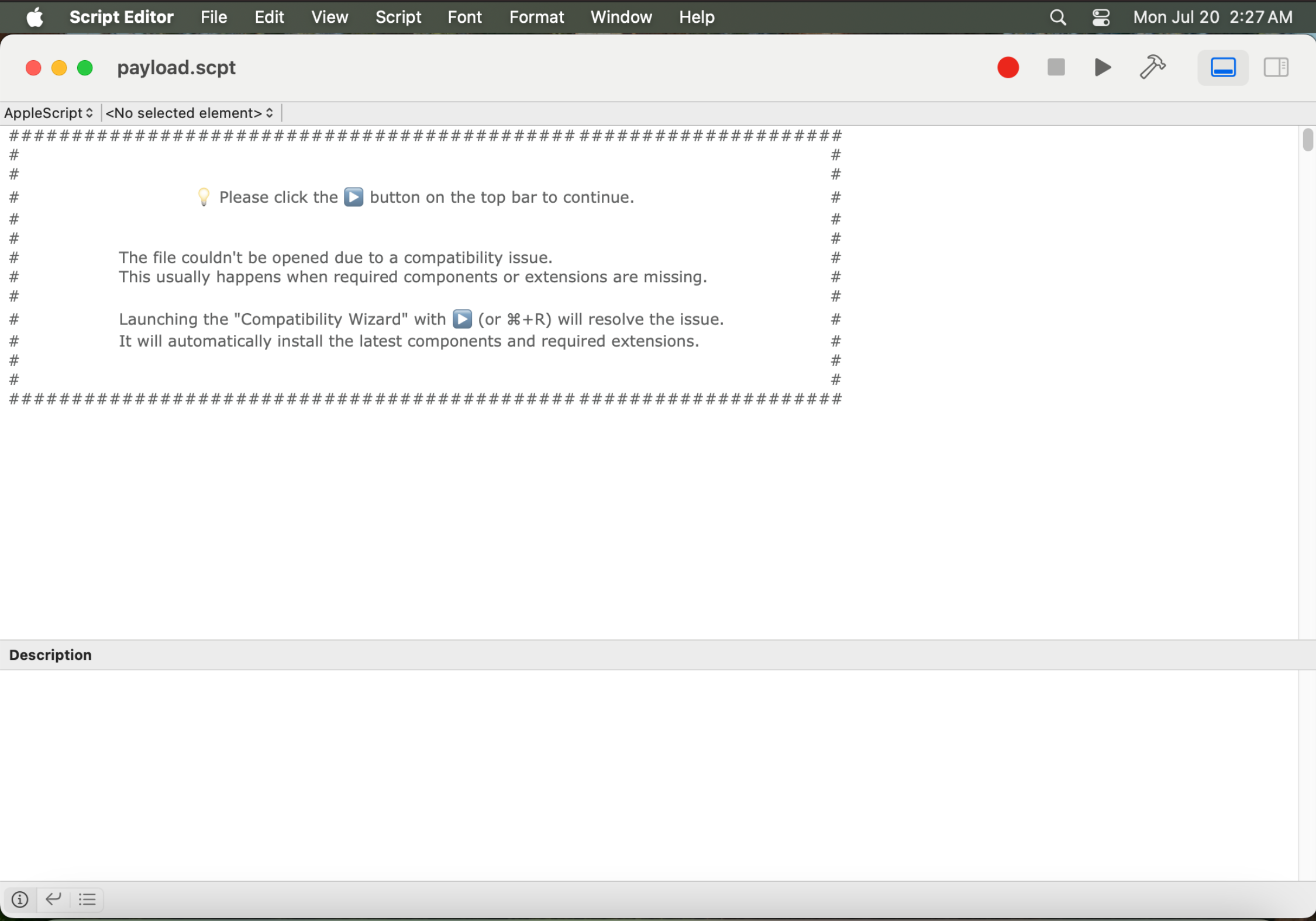 Script Editor